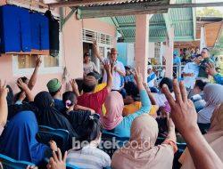Kampanye Blusukan di Bulango Utara, IRIS Terima Aspirasi dan Paparkan Program ke Masyarakat