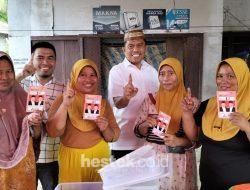 Hari Ketiga Kampanye Pilkada Gorut 2024, Roni Imran Blusukan ke Pasar Tolango