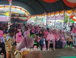 Ribuan Massa Hadiri Kampanye Pasangan ROMANTIS di Desa Bulontio Timur