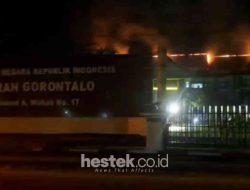 Breaking News: Polda Gorontalo Dilanda Kebakaran Hebat