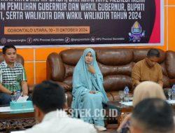 KPU Gorontalo Gelar Rakor Persiapan Debat serta Kampanye di Media Massa Pilkada 2024