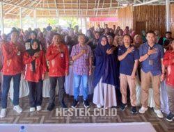 Ketua dan Anggota KPU Kab. Gorontalo Monitoring Bimtek KPPS Pilkada 2024