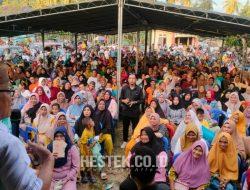 Tuangampong!! Ribuan Warga Taludaa Padati Kampanye Pasangan IRIS