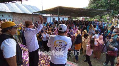 Kampanye di Bulango Utara, Tim Pemenangan IRIS Sindir Paslon Tukang Tiru Program