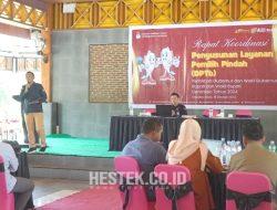 KPU Kabupaten Gorontalo Rakor Penyusunan DPTb Pilkada 2024