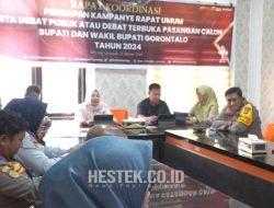 KPU Kabupaten Gorontalo Gelar Persiapan Debat Publik Pilkada 2024