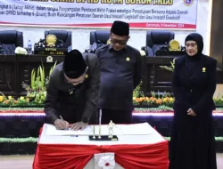 Enam Ranperda Disahkan DPRD, Ismail Madjid Sampaikan Ini