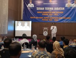 Sertijab Pemkab Bone Bolango, Begini Pesan Bupati Ismet Pasca Dilantik