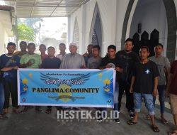 Komunitas PANGLIMA Gorontalo Gelar Bakti Sosial Bersihkan Masjid Jelang Ramadan