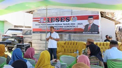 Reses di Pohuwato, Mustafa Yasin Serap Aspirasi Pembangunan dan Pelayanan Publik