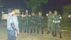 Kodim 1314 Gorut Gelar Patroli Malam, Sasar Pasar dan Kawasan Perkantoran
