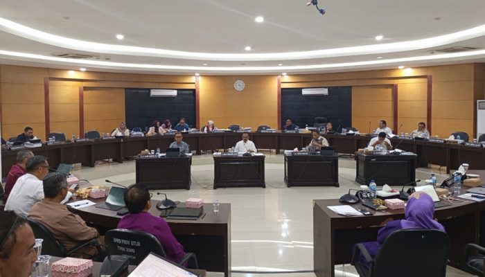 Banggar Deprov Gorontalo Genjot Pembahasan RKA Perubahan APBD 2025