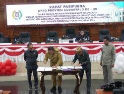 DPRD dan Pemprov Gorontalo Sepakati KUA-PPAS APBD 2026