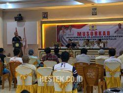 Isnan Akase Terpilih Jadi Ketua KONI Kabupaten Gorontalo Periode 2025–2029
