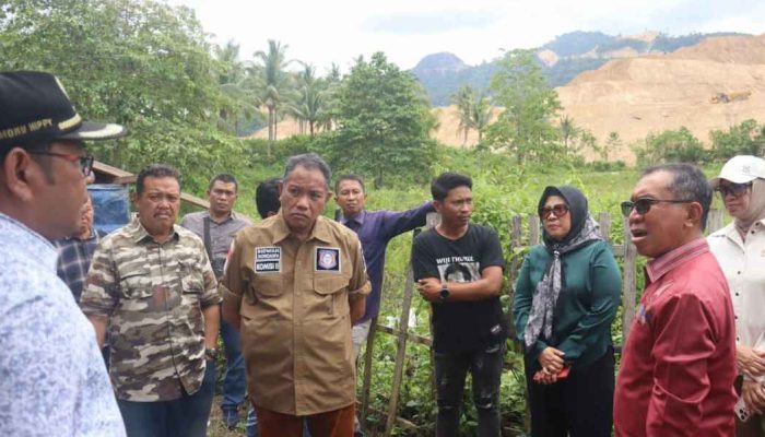 Pansus Deprov Gorontalo Soroti Dampak Pertambangan di Desa Hulawa, Lingkungan Hancur Sekolah Terganggu
