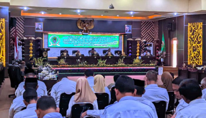 Seluruh Fraksi DPRD Kota Gorontalo Terima Ranperda Pembentukan OPD Baru