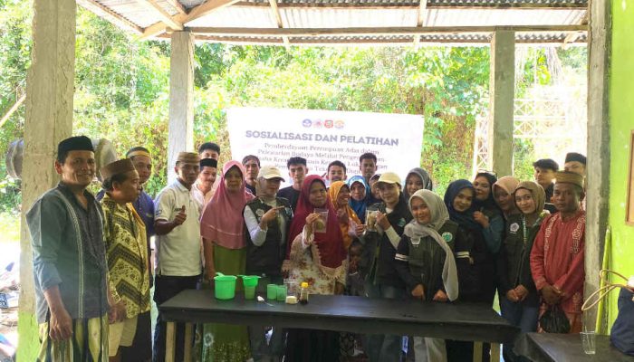 Dari Teh Herbal hingga Saraba Bubuk, KKN UNG Talumelito Berdayakan Masyarakat