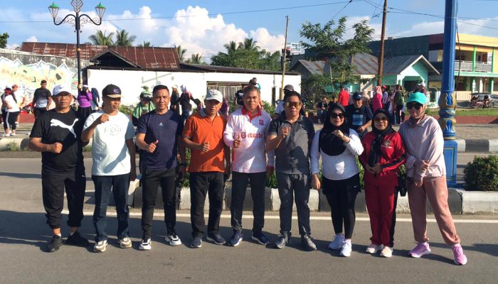 Car Free Day Bone Bolango Jadi Ajang Silaturahmi, Wabup Risman Ajak Warga Hidup Sehat