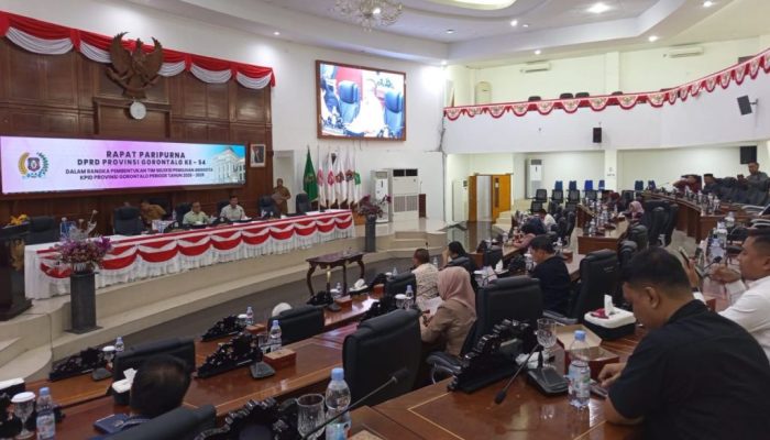 Deprov Gorontalo Tetapkan Perubahan Agenda Kerja Masa Persidangan Pertama Tahun 2025–2026