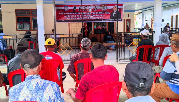 Reses di Hunggaluwa, Espin Tulie Soroti Penggunaan Alat Tangkap Ikan Terlarang