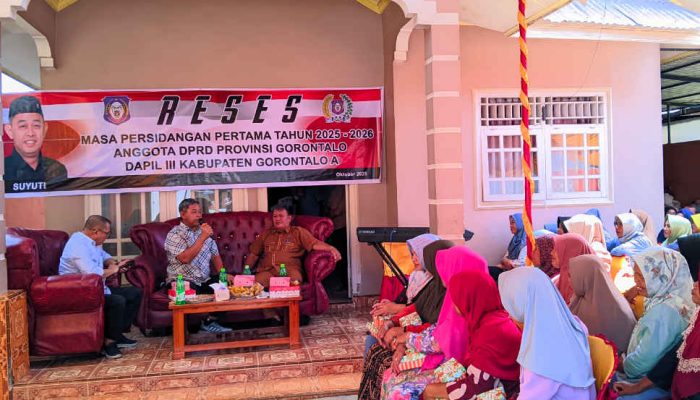 Dengar Keluhan Warga Pilohayanga, Suyuti Dorong Perbaikan Infrastruktur dan UMKM