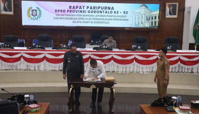 Pansus Sawit Deprov Gorontalo Rekomendasikan Penyitaan Lahan Tidak Produktif