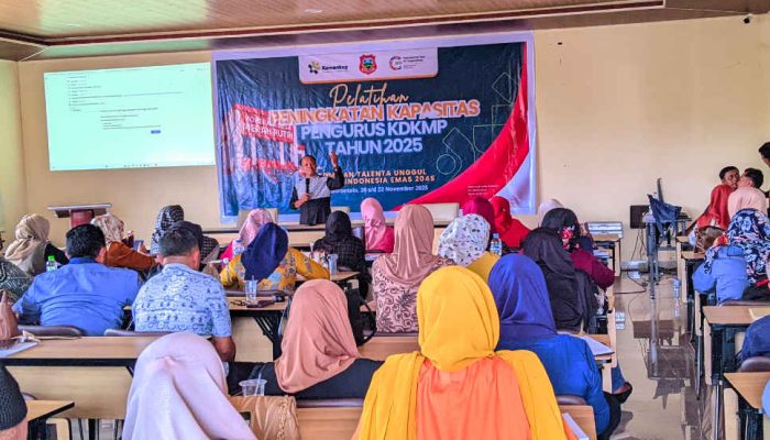 Batch 2 Pelatihan KDKMP Kabgor Digelar, Penguatan Pengurus Koperasi Terus Dikebut