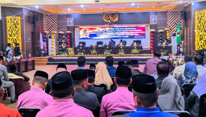 Ketok Palu Paripurna, APBD Kota Gorontalo 2026 Resmi Jadi Pedoman Anggaran