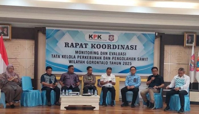 KPK Tegaskan Komitmen Awasi Tata Kelola Sawit, Ingatkan Instansi di Gorontalo