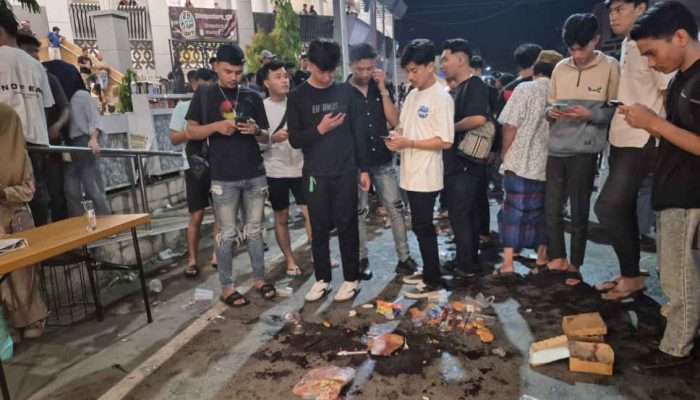 Keributan Berdarah di Pasar Sentral Gorontalo, Pengunjung Panik Berhamburan