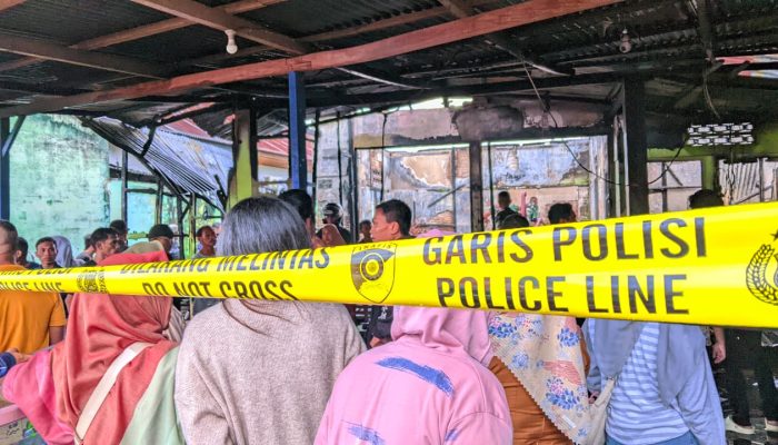 Enam Rumah Terdampak Kebakaran di Dulalowo Kota Gorontalo, Dua Hangus Terbakar