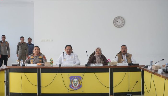 Ketua Deprov Gorontalo Hadiri Rapat Forkopimda Diperluas, Bahas Tambang dan Lahan Bandara