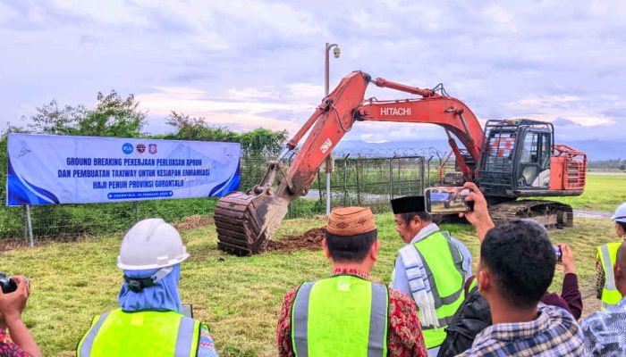 Bandara Djalaluddin Mulai Ekspansi Fasilitas, Apron dan Taxiway Dibangun