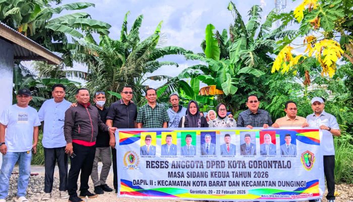 Turun ke Lokasi, DPRD Kota Gorontalo Tinjau Genangan Sungai Tapodu di Pilolodaa