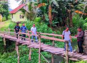 Reses di Lekobalo, DPRD Kota Gorontalo Tinjau Jembatan Penghubung Perbatasan