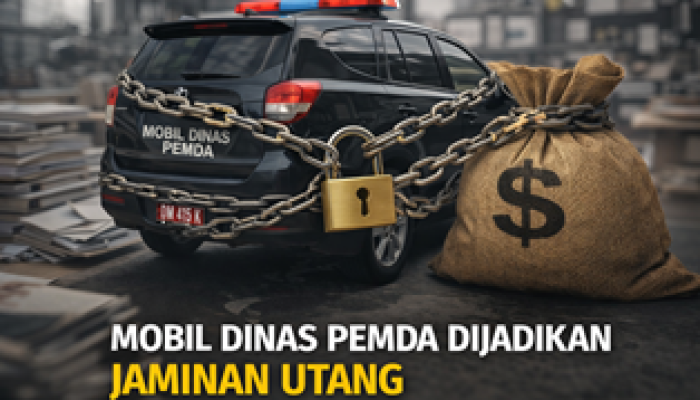 Parah!! Dua Mobil Dinas Pemkab Gorontalo Disebut Dijadikan Jaminan Utang