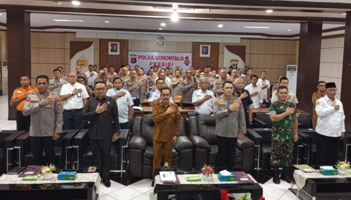 Hais Ayuwa Hadiri Rakor Lintas Sektoral Kesiapan Operasi Ketupat 2026 di Polda Gorontalo