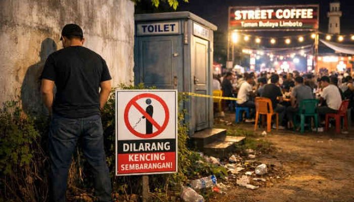 Street Coffee Ramai, Toilet Sepi: Taman Budaya Limboto Tercemar Bau Pesing