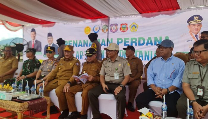 Suyuti Hadiri Penanaman Perdana Teknologi Pertanian Jelang PENAS XVII