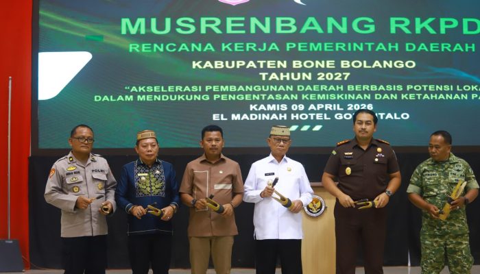 Bupati Ismet Mile Buka Musrenbang RKPD Bone Bolango Tahun 2027