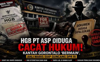 Penerbitan HGB PT ASP Dipersoalkan, Ahli Waris Ancam Lapor Komisi II DPR RI