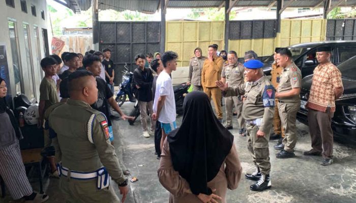 Isu Miras Pelajar Viral, Satpol PP Turun Tangan Sidak PS di Limboto