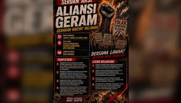 Desak Penuntasan Mafia PETI, Aliansi GERAM Bakal Gelar Aksi Demo di Sejumlah Titik