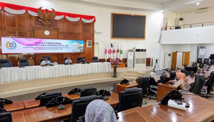 Deprov Gorontalo Ubah Agenda Kerja, Sejumlah Paripurna hingga Reses Bergeser Jadwal