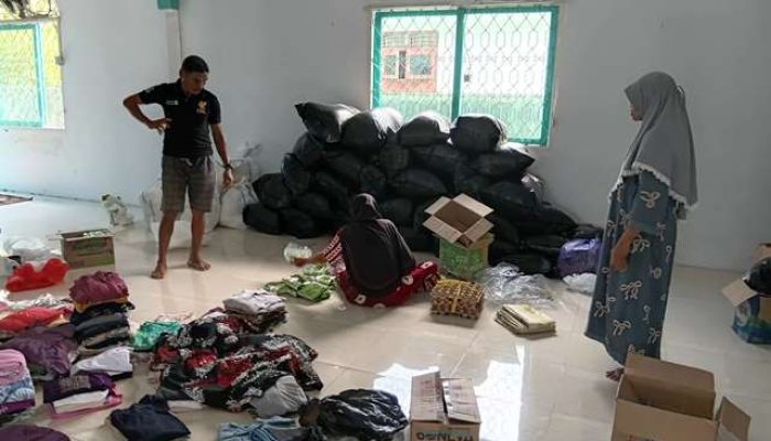 Warga Bongopini Bone Bolango Galang Bantuan untuk Korban Banjir Gorontalo Utara