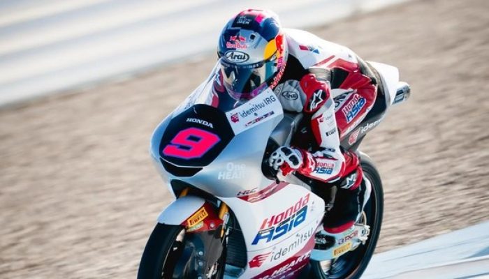 Sempat Tembus Empat Besar, Veda Ega Pratama Finis Kedelapan di Moto3 Italia