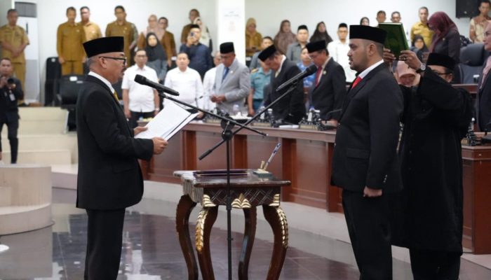 Gantikan Mustafa Yasin, Aswan Djamaluddin Resmi Dilantik Jadi Anggota Deprov Gorontalo