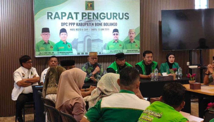 PPP Bone Bolango Mulai Konsolidasi, Zamroni Mile Serukan Persatuan dan Soliditas Kader