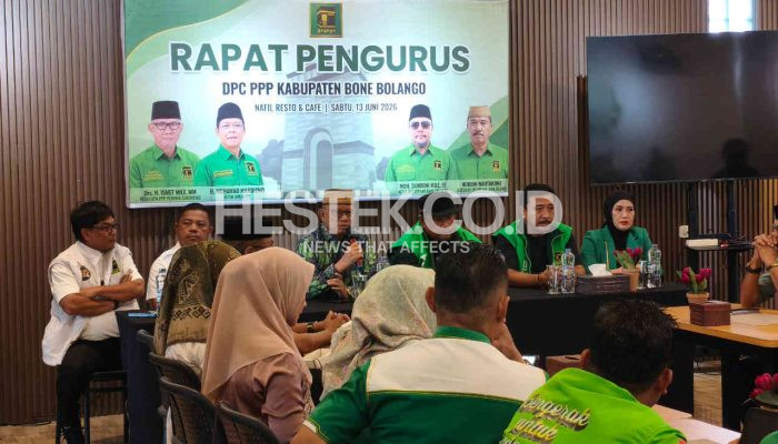PPP Bone Bolango Mulai Konsolidasi, Zamroni Mile Serukan Persatuan dan Soliditas Kader