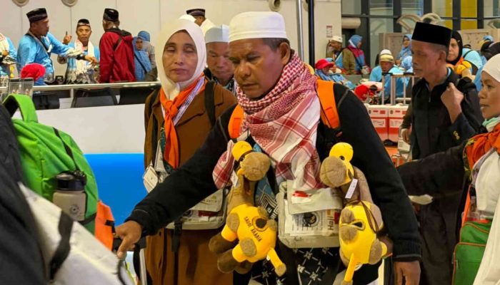 217 Kloter Jemaah Haji Indonesia Telah Tiba di Tanah Air